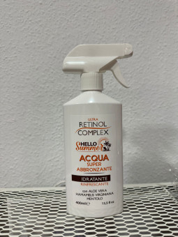 Agua Bronceadora Retinol...