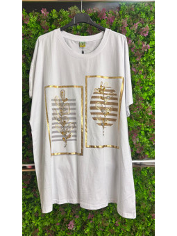Camiseta Hojas Fly