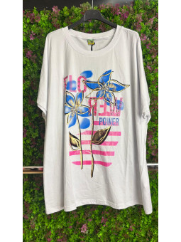 Camiseta Flor Fly