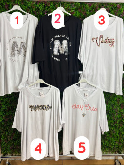 Camiseta Locura Algodón