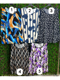 Camiseta Sisa Estampada Licra