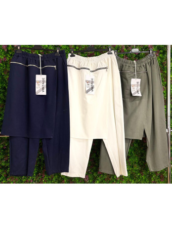 Pantalón Cremallera Vintage