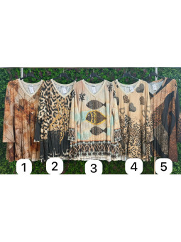 Camiseta Plisada Super